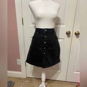Old Navy Button Up Mini Skirt